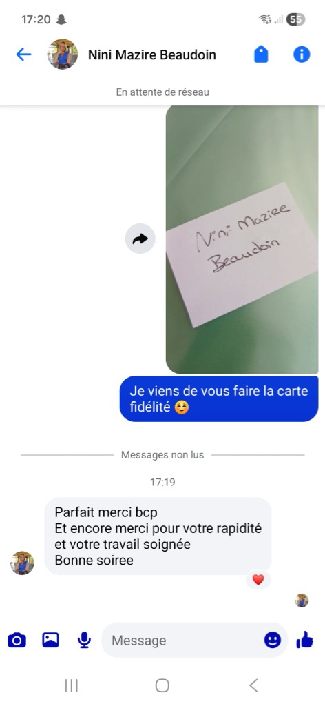 Rapidité & Soin - Messenger